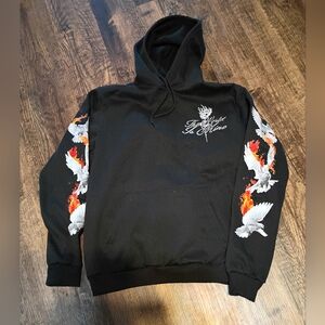 Fresh Laundry Pull-Over Hoodie w/Drawstrings Grim Reaper Size Medium Pre-owned